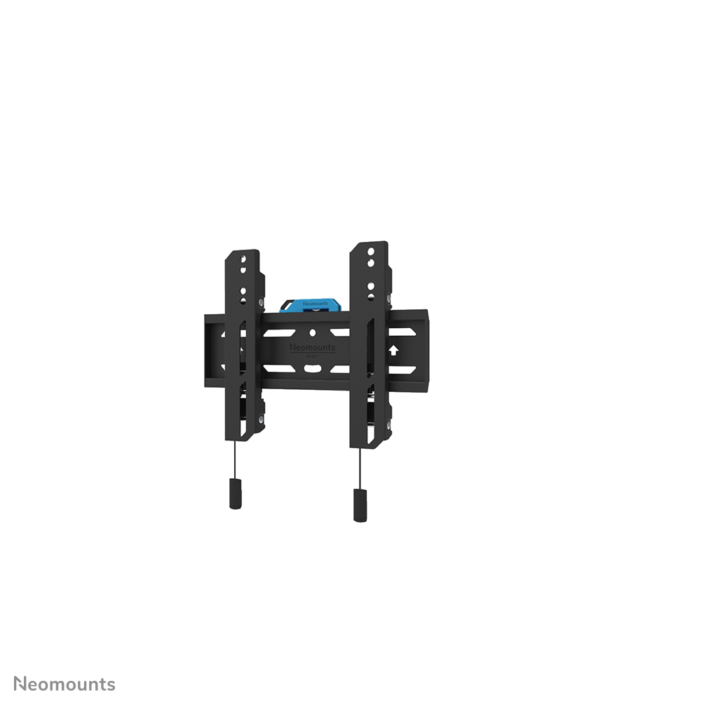 Neomounts LEVEL-850 WL30S-850BL12 Fixed TV mount wall - 24-65" - max 40 kg - VESA 50x50-200x200 - d 3,3 cm - level adjustment - lockable (incl. security screw, excl. lock) - Rapid Install-model incl. fixing template - black