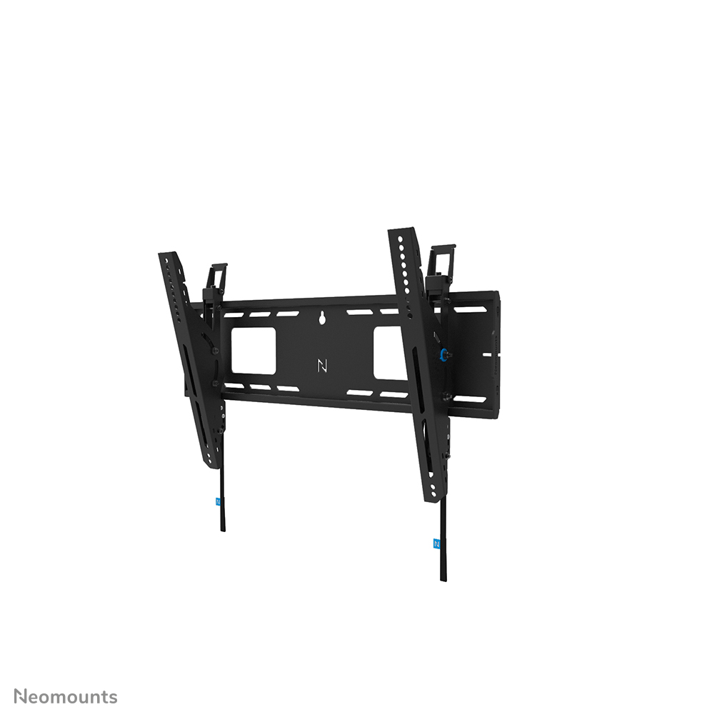 Neomounts LEVEL-750 WL35-750BL16 Tiltable heavy duty wall mount - 42-86" screen - max 125 kg - VESA 100x100-600x400 - d 9,3 cm - level adjustment - lockable (excl. lock) - TÜV certified - Rapid Install-model - Tilt Guard - black