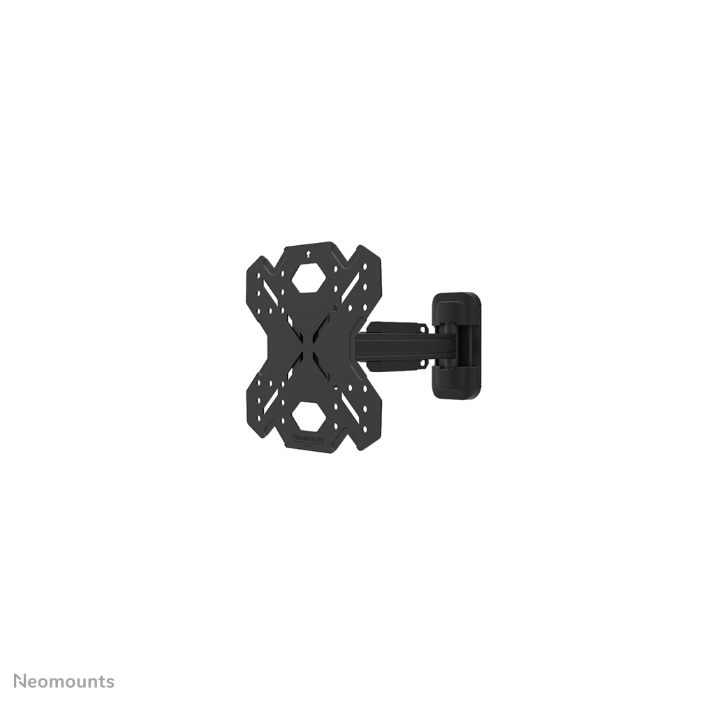 Neomounts LEVEL-850 WL40S-840BL12 Full motion TV mount wall - 32-55" - max 40 kg - VESA 100x100-200x200 - d 4,9-34,5 cm - level adjustment - Rapid Install-model incl. fixing template - black