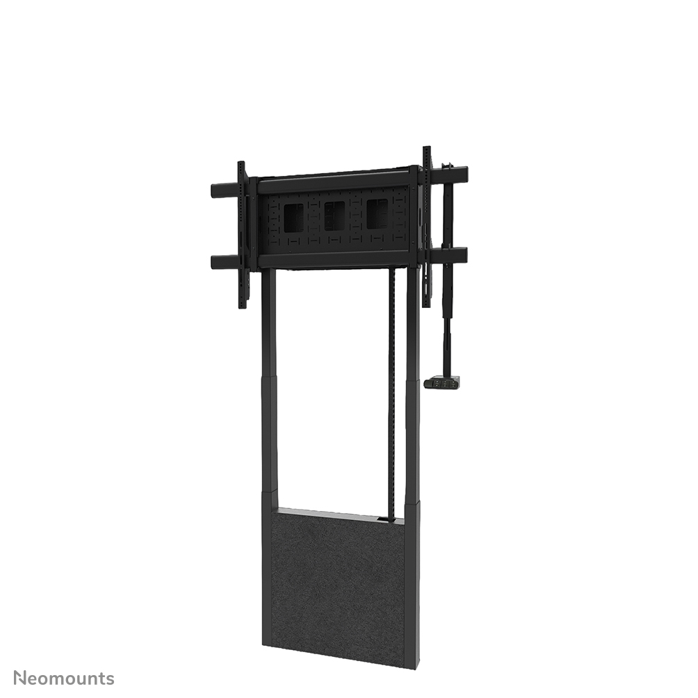 Neomounts MOVE Lift X WL55-885BL1 Floor-to-wall mount - 65-105" - max 120 kg - motorised height adjustment 112-212 cm -  50mm/sec - VESA 200x200-1000x600 - lockable - black
